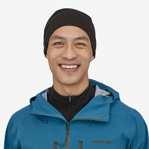 Overlook Merino Wool Liner Beanie Black