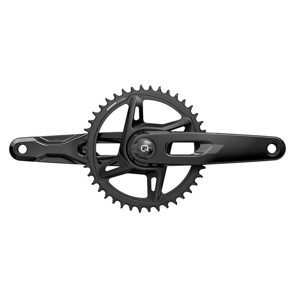 SRAM, Force 1x Aero Powermeter E1, Power Meter Crankset, Speed: 12/13, Spindle: 28.99mm, BCD: Direct Mount SRAM 8 Bolt, 50, DUB, 160mm, Black, Road