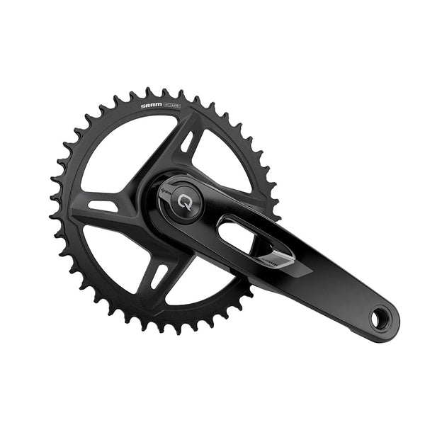 SRAM, Force 1x Aero Powermeter E1, Power Meter Crankset, Speed: 12/13, Spindle: 28.99mm, BCD: Direct Mount SRAM 8 Bolt, 50, DUB, 160mm, Black, Road