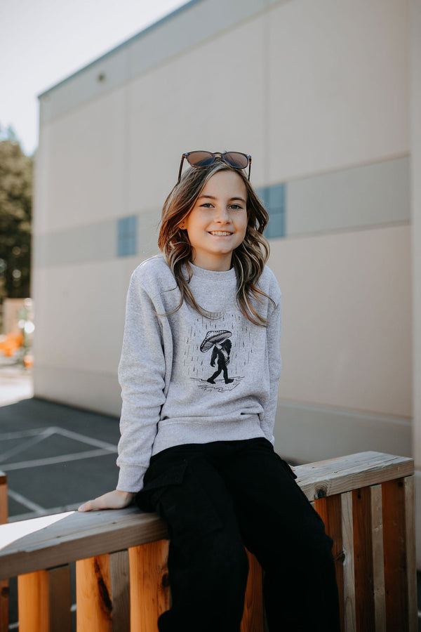 Amanita Umbrella Sasquatch Kids/Youth Sweater