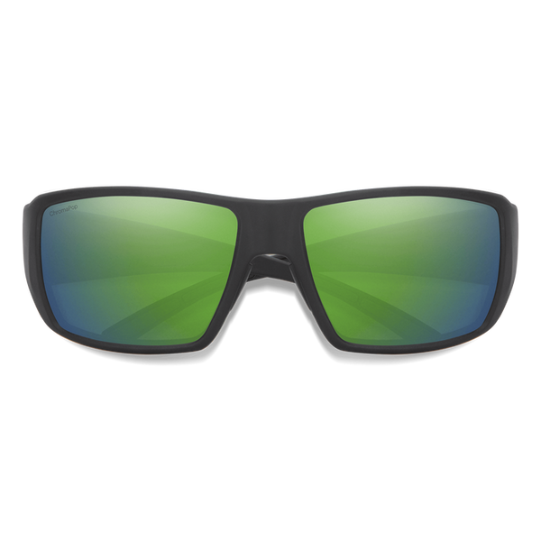 Guide's Choice Matte Black / ChromaPop Polarized Gray Green