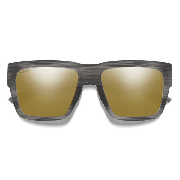 Lineup Matte Gray Horn - ChromaPop Polarized Bronze Mirror