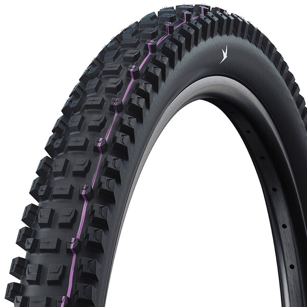 Schwalbe, Albert Gravity Pro, Mountain Tire, 27.5x2.50, Folding, Clincher, Ultra Soft, Radial, 2x67TPI, Black