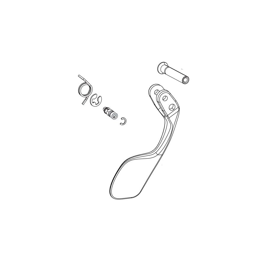 Red B2 HRD Shift Lever Assy – Ruckus Ski Board & Bike LTD.