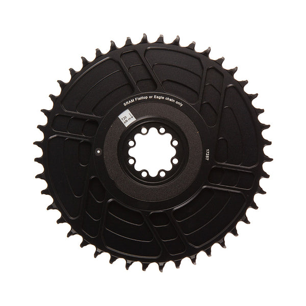 SRAM, Red E1 Aero, Chainring, Teeth: 44, Speed: 12/13, BCD: Direct Mount SRAM 8 Bolt, Black