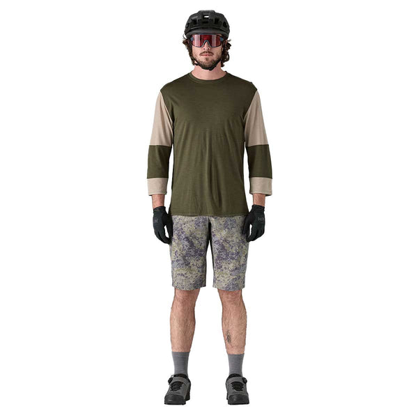 M's Merino Blend 3/4 Sleeve Bike Jersey