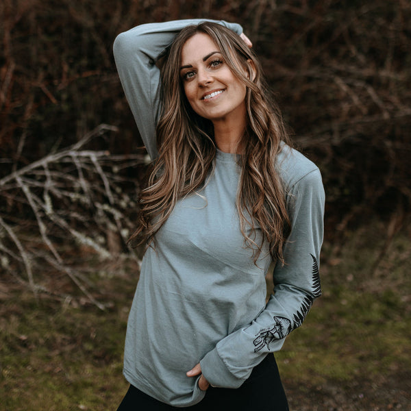 Mushroom Fern LS Tee