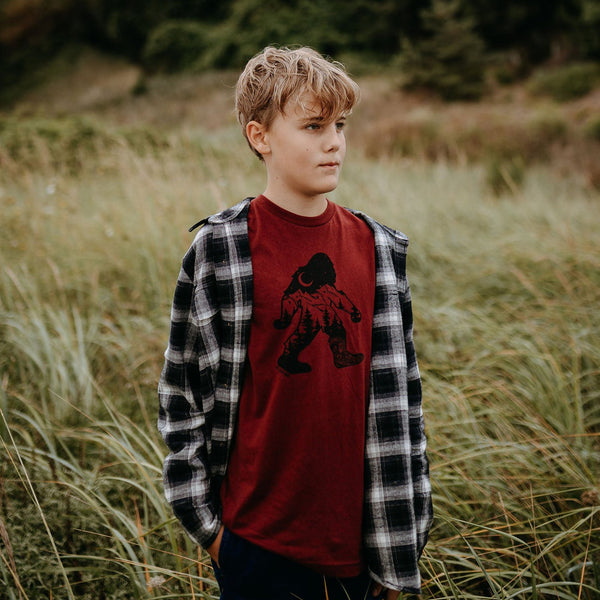 Nature Sasquatch Youth Tee