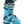 Blue ski boot with black straps and Dalbello branding on a white background
